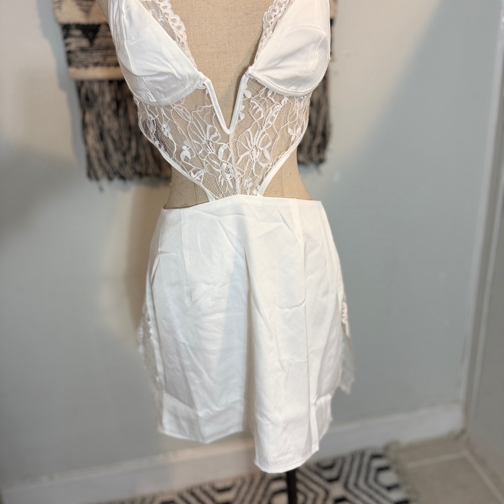 Outcast White Lace Dress